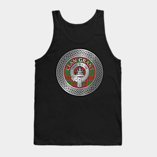 Clan Grant Crest & Tartan Knot Tank Top